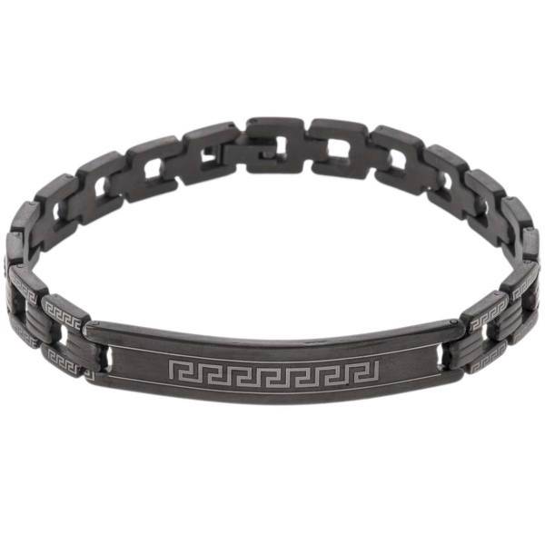دستبند زنجیری پلاک‌دار جی دبلیو ال مدل B15120، JWL B15120 Bracelets