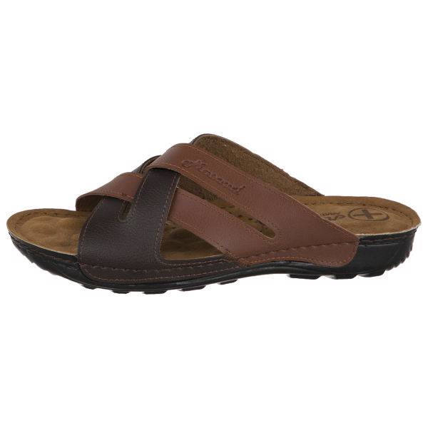 صندل مردانه مسعود مدل 903 قهوه ای عسلی، Masoud 903 Sandals For Men