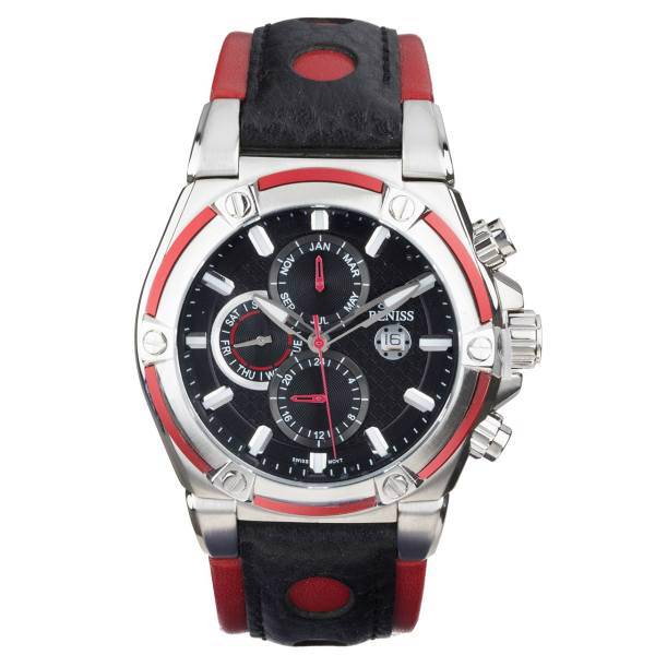 ساعت مچی عقربه ای مردانه بنیس مدل Red 8056، Beniss Red 8056 Watch For Men
