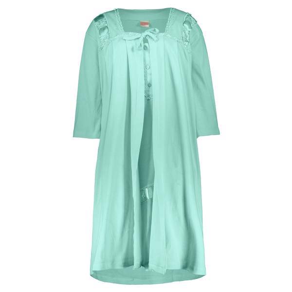 ست پیراهن بارداری مارکیز مدل M-3501، Markize M-3501 Maternity Dress Set