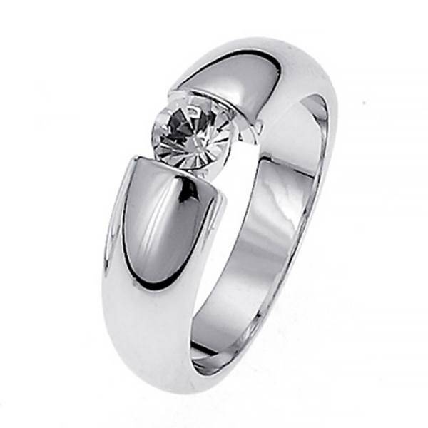 انگشتر الیور وبر مدل سالیتر 2050L سایز 8، Oliver Weber 2050L Solitaire Ring Size 8