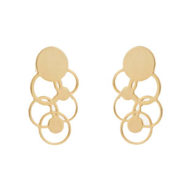 گوشواره طلا 18 عیار ماهک مدل ME0688، Maahak ME0688 Gold Earring