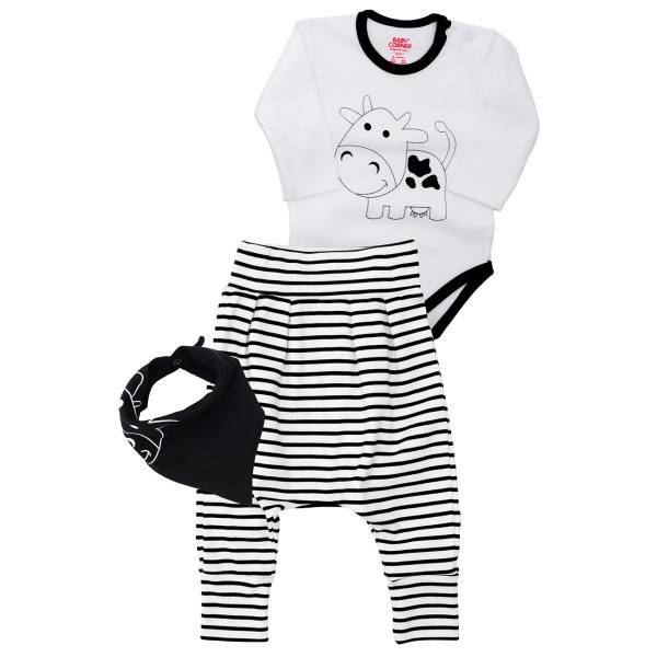 ست لباس دخترانه بیبی کرنر مدل 3022، Baby Corner 3022 Baby Girl Clothing Set