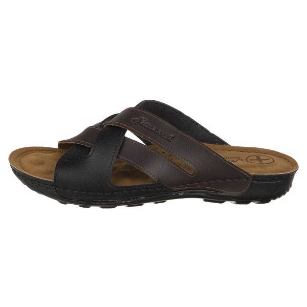 صندل مردانه مسعود مدل 903 قهوه ای مشکی، Masoud 903 Sandals For Men