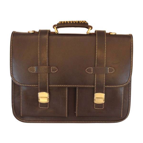 کیف اداری چرم طبیعی چرم خاطره کد 126