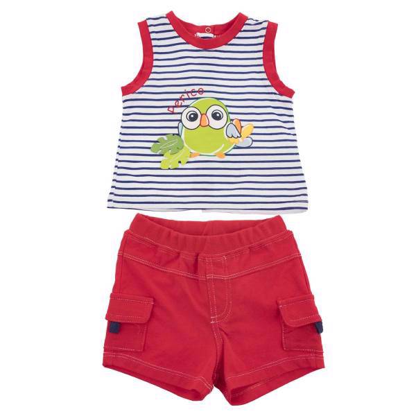 ست تی شرت و شلوارک نوزادی مایورال مدل MA 168652، Mayoral MA 168652 Tshirt And Short Pants For Babies