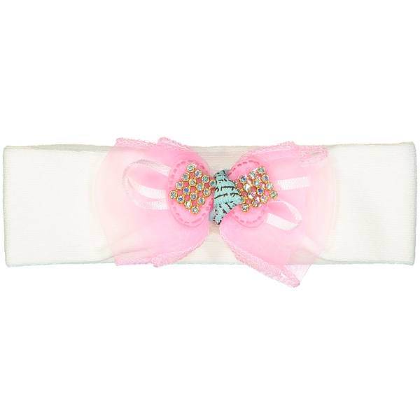 هدبند آلبی ماما مدل Pink Bow، Albimama Pink Bow Children And Baby Clothes Headband