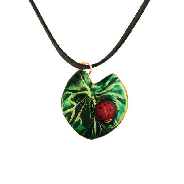 گردنبند کاربه طرح کفشدوزک، Karebeh Ladybird Necklace