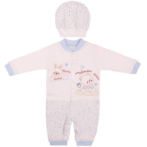 لباس سرهمی ببلینا مدل Baby Friends، Bebelinna Baby Friends Patch Clothes