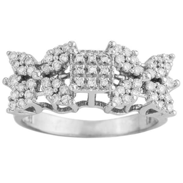 انگشتر طلا 18 عیار سیم و گوهر مدل JLR103، Simogohar JLR103 Gold Ring