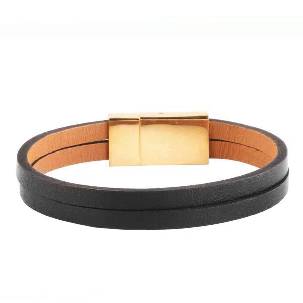 دستبند چرمی آتیس کد I500N2BL، Atiss I500N2BL Leather Bracelet