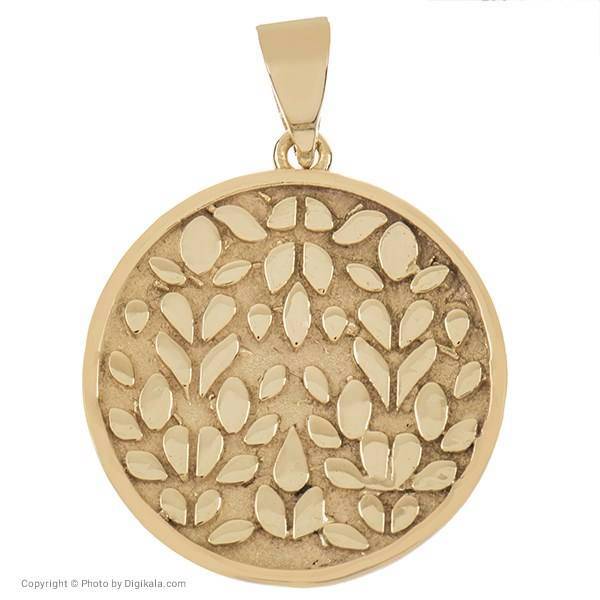 آویز گردنبند طلا 18 عیار زرین مدل AB403، Zarin AB403 Gold Necklace Pendant