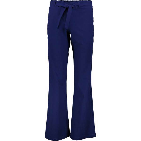 شلوار دمپا گشاد کمرکش زنانه آبی کاربنی مدل 233، 233Womenes Slipknot Trousers