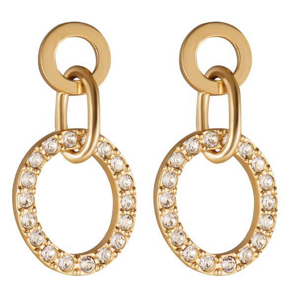 گوشواره الیور وبر مدل Message Gold Crystal 22093G، Oliver Weber Message Gold Crystal 22093G Earring