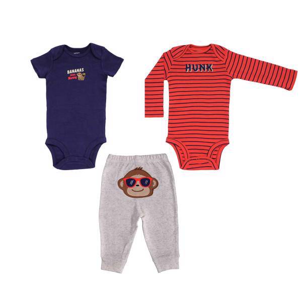 ست لباس پسرانه کارترز مدل 376، Carters 376 Boy Clothes Set