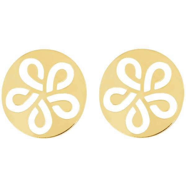 گوشواره طلا 18 عیار پندار گلد مدل GM11، Pendar Gold GM11 Gold Earing