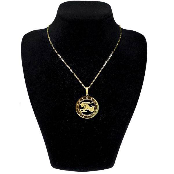 گردنبند آی جواهر طرح ماه دی کد 11483G