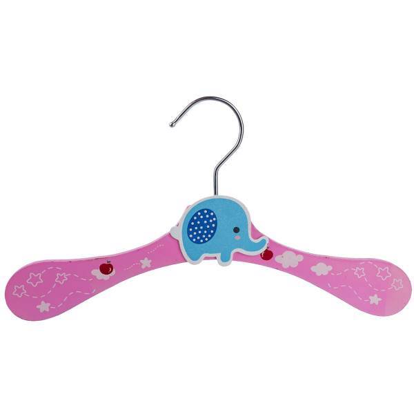چوب لباسی چوبی مدل Blue Elephant، Blue Elephant Clothes Hanger Woody