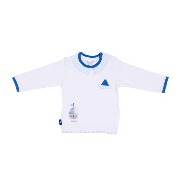 تی شرت آستین بلند نوزادی نیلی مدل Boat، Nili Boat Baby T-Shirt With Long Sleeve