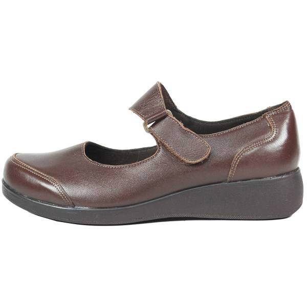 کفش زنانه چرم چهل ستون کد 405Br-1، women shoes