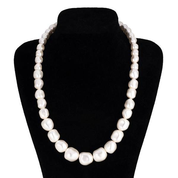 گردنبند الیور وبر مدل Listen Rhod White Pearl 11019-650، Oliver Weber Listen Rhod White Pearl 11019-650 Necklace