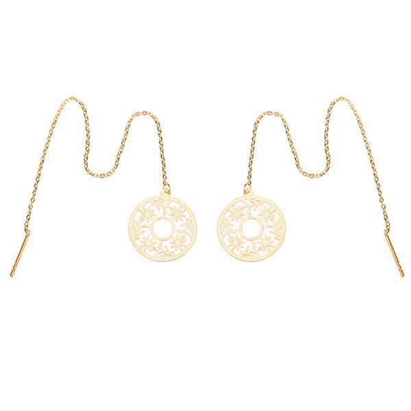 گوشواره بخیه‌ای جی دبلیو ال مدل ER-355، JWL ER-355 Earring
