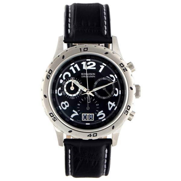 ساعت مچی عقربه ای مردانه رومانسون مدل TL6109HM1WA37W، Romanson TL6109HM1WA37W Watch For Men