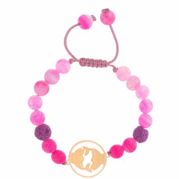 دستبند نوژین مدل اسفند صورتی، Nojin Pink Esfand Bracelet