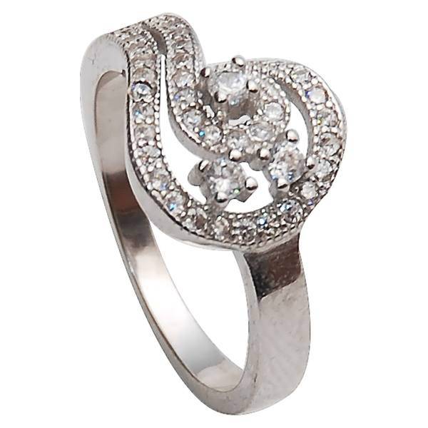 انگشتر نقره شهر جواهر مدل SJ-SR073، Shahrejavaher SJ-SR073 Silver Ring