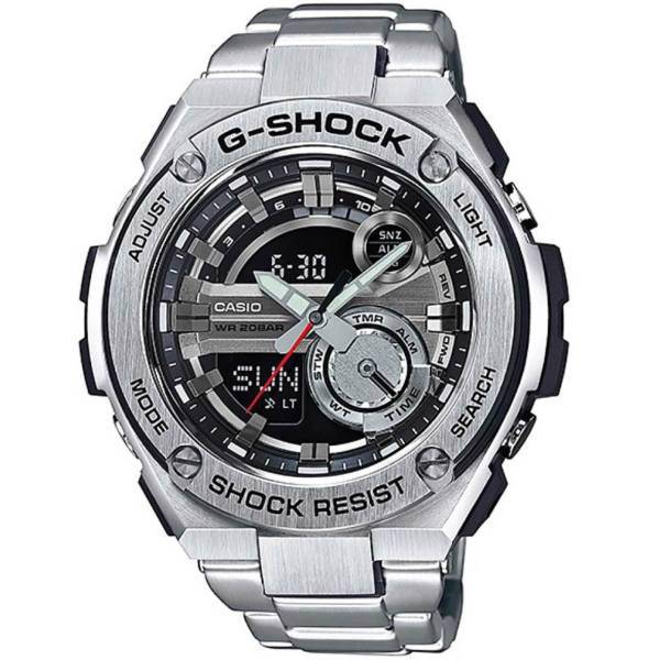 ساعت مچی عقربه ای مردانه کاسیو جی شاک مدل GST-210D-1ADR، Casio G-Shock GST-210D-1ADR Watch For Men