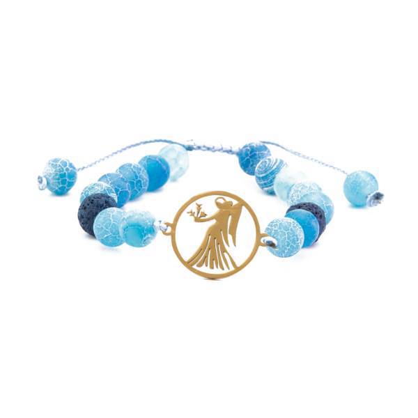 دستبند نوژین مدل شهریور آبی، Nojin Shahrivar Blue Bracelet