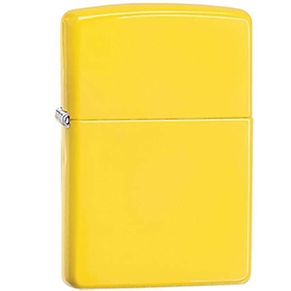 فندک زیپو مدل Lemon Matte کد 24839، Zippo Lemon Matte 24839 Lighter