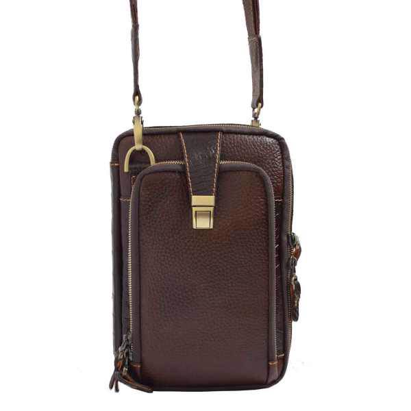 کیف رودوشی چرم مغان مدل اریکس Sb_erixf