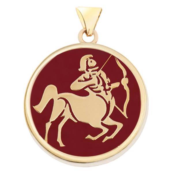 آویز گردنبند طلا 18 عیار مرجان مدل 0113، Marjan 0113 Gold Necklace Pendant Plaque