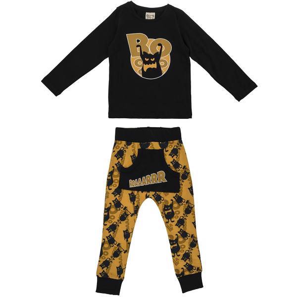 ست لباس پسرانه موشی مدل 16S1-037، Mushi 16S1-037 Baby Boy Clothing Set