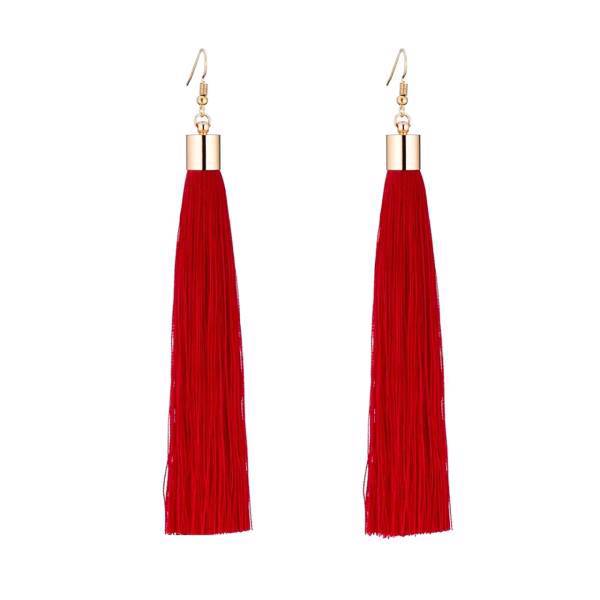 گوشواره جینا مدل ابریشم کد JEFR-001