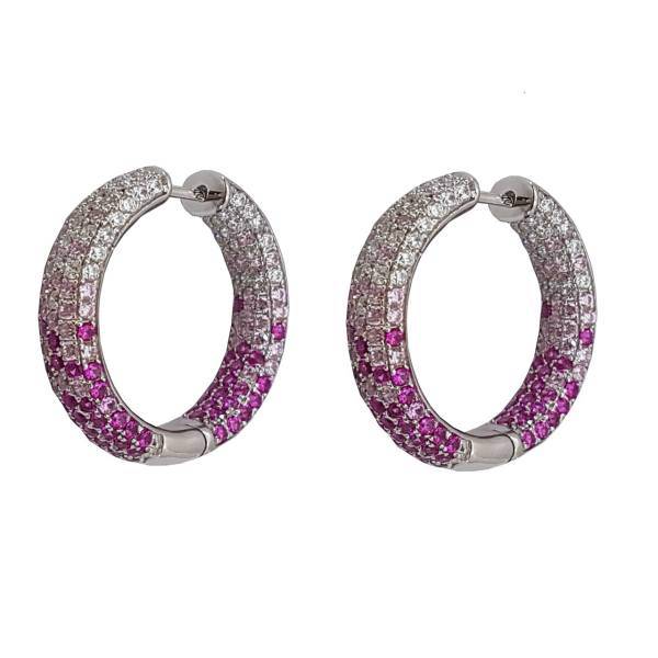 گوشواره نقره زیندکو مدل T03، ZinDeco Silver Earrings Model T03