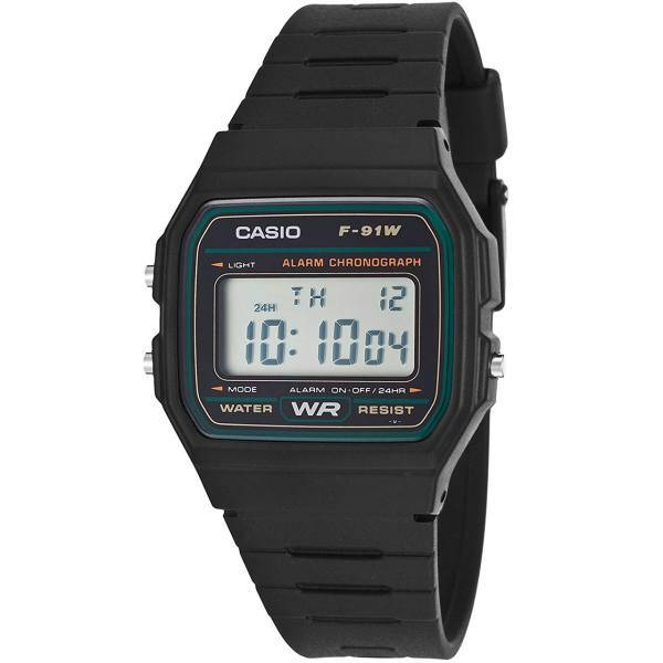 ساعت مچی دیجیتال کاسیو مدل F-91W-3DG، Casio F-91W-3DG Digital Watch For Men