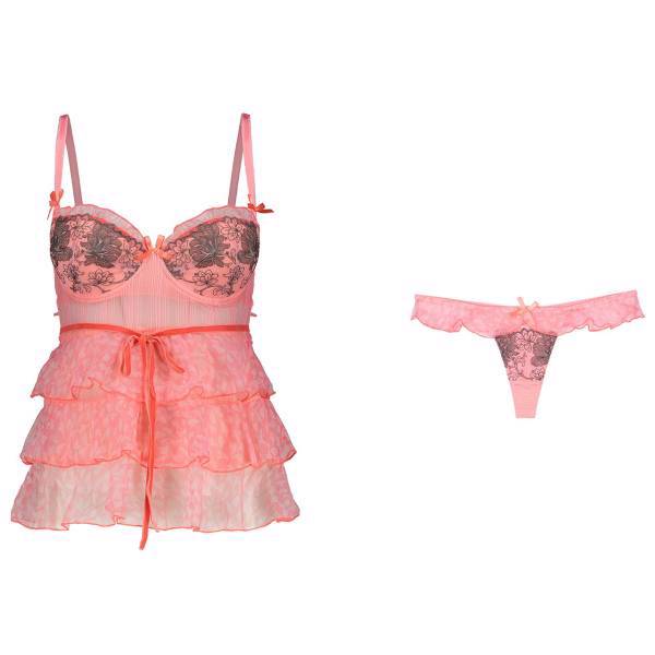 لباس خواب دو تکه زنانه کریس لاین مدل CANDY، Kris Line 8 Two Piece Lingerie For Women