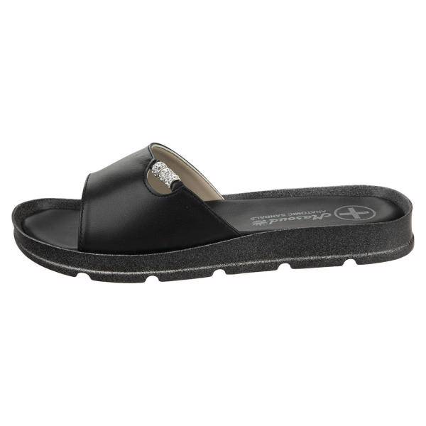 صندل طبی زنانه مسعود مدل 2722 مشکی، Masoud 2722 Anatomic Sandals For Women