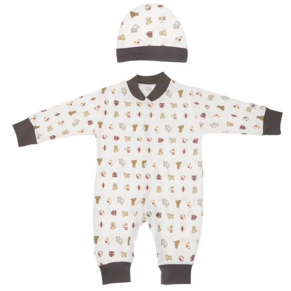 ست لباس نوزادی ندا و ساراگل مدل 1034، Neda And Saragol 1034 Cloths Set