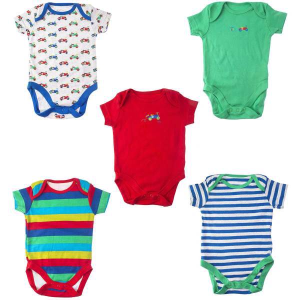 ست زیر دکمه دار آستین کوتاه مادرکر مدل C7368، Mothercare C7368 Under Button With Short Sleeves Set