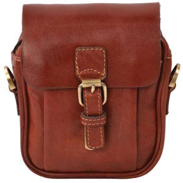 کیف دوشی چرم طبیعی کهن چرم مدل db71-12، Kohan Charm db 71 Leather Shoulder Bag