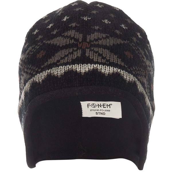 کلاه بافتنی فونم طرح 2 کد 2069، Fonem Pattern 2 2069 Cap For Men