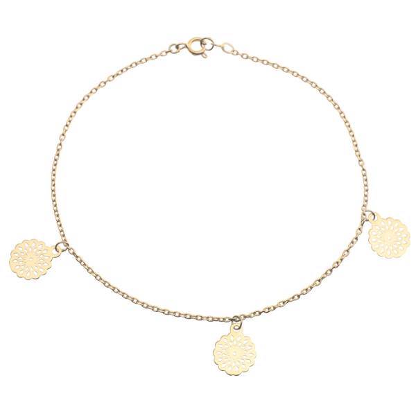 پابند طلا 18 عیار ماهک مدل MA0062، Maahak MA0062 Gold Shackles