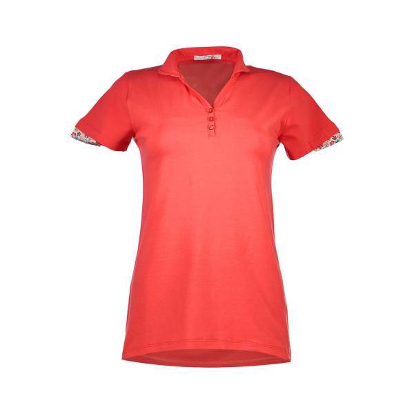 تی شرت آستین کوتاه زنانه پوپوگروپ مدل 21085، Popo Group 21085 Short Sleeve T-Shirt For Women
