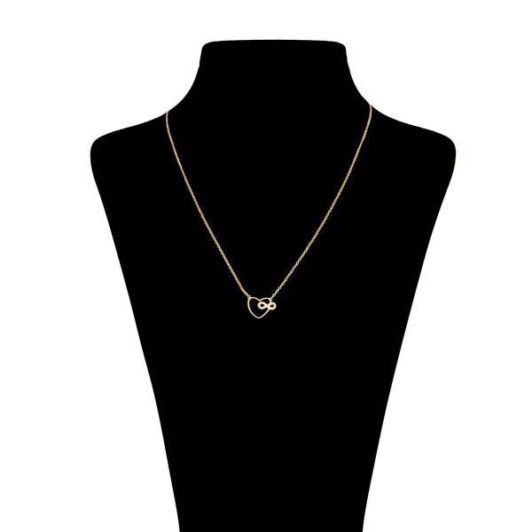 گردنبند طلا 18 عیار پرسته مدل 571522، Parasteh 571522 Gold Necklace