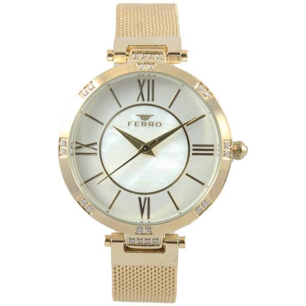 ساعت مچی عقربه ای زنانه فرو مدل F40008-008-B، FERRO F40008-008-B Watch for woman