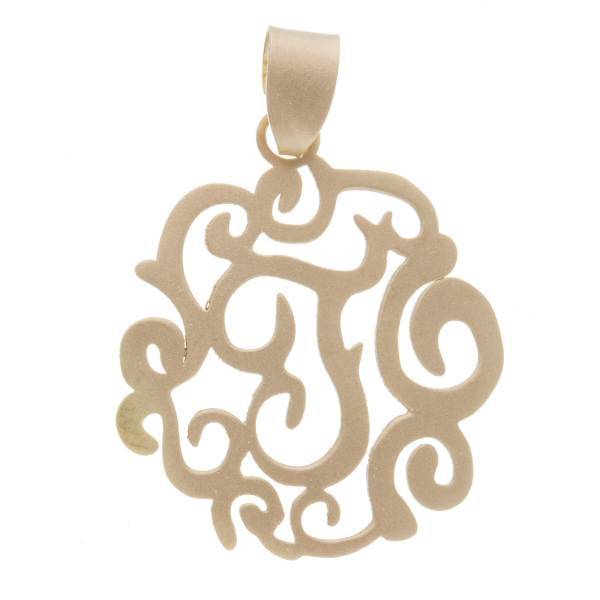 آویز گردنبند طلا 18 عیار پندار گلد مدل AG27، Pendar Gold AG27 Gold Necklace Pendant Plaque