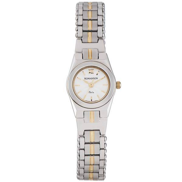 ساعت مچی عقربه ای زنانه رومانسون مدل NM9956LL1CAS1G، Romanson NM9956LL1CAS1G Watch For Women